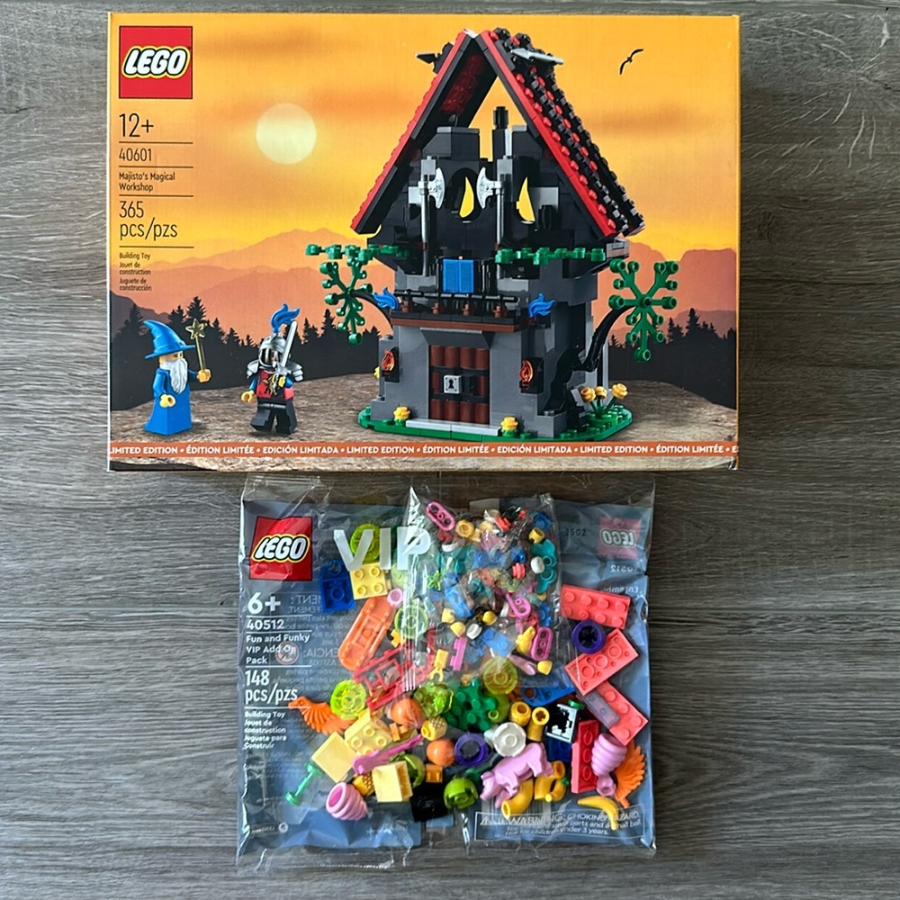 Lego 40601 Majisto's Magical Workshop plus FREE gift